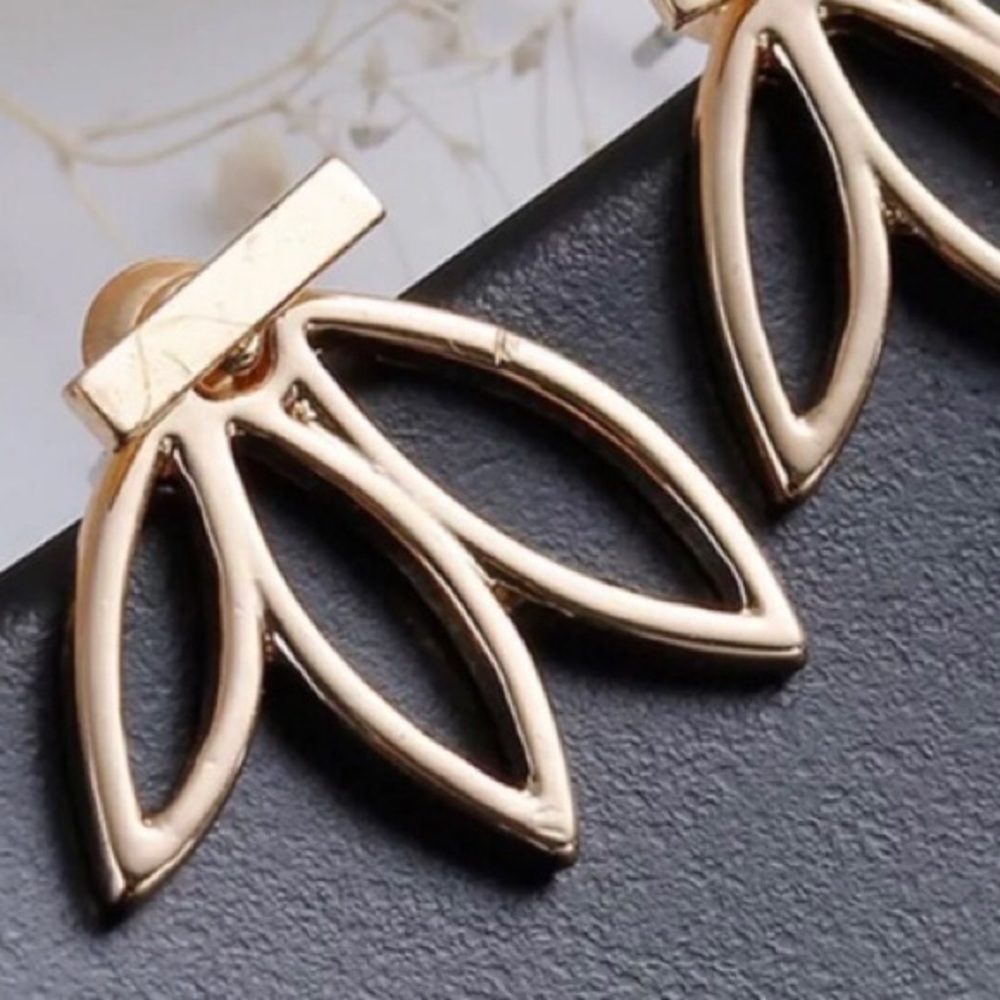 ⭐️ Stunning Lotus Flower Earrings